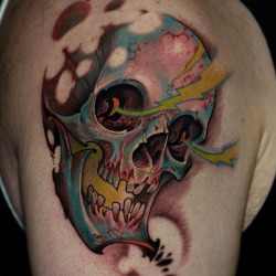 thievinggenius:  Tattoo done by Curtis Burgess.