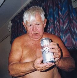 Follower submitted, thank you  Grandpa serves beer to Young Master