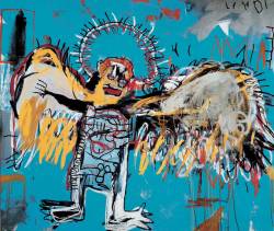 topcat77: Jean-Michel Basquiat  Untitled (Fallen Angel), 1981