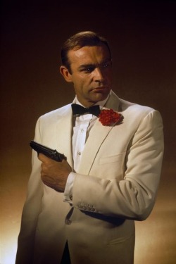 theswinginsixties:  Sean Connery as James Bond in ‘Goldfinger’,