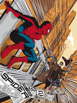 xombiedirge:  Spider-Man 2 Commission by Chris Thornley / Tumblr / Charity