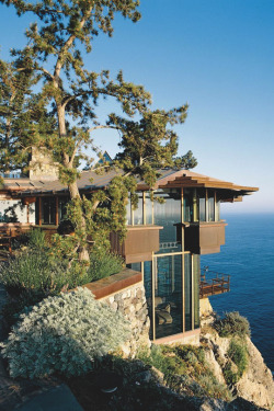 livingpursuit: Cliff House in Big Sur, California 