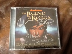 appingo:  Legend of Korra signed soundtrack giveaway! I already