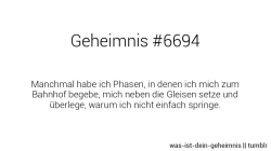 WAS IST DEIN GEHEIMNIS?