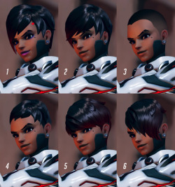 otherwindow:Sombra | Talon Skin with short hairstyles