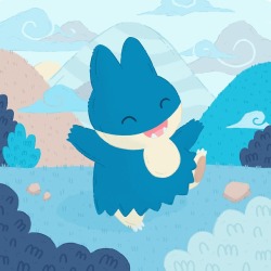 hello-arcasian:Merry Munchlax! 💙