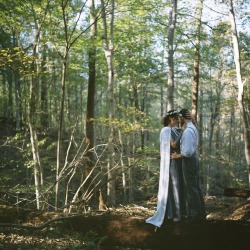 camdamage:  the knotting ceremony (on medium format film) | bride:
