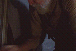 thewalkinggifs:  "I didn't want you in here." "I know, I had