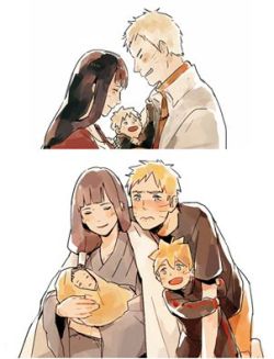 renasabakuno:  Naruto’s family is very special.