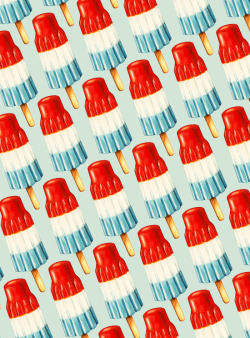 fuckyeahvintage-retro:Bomp Pop PatternBy Kelly Gilleran