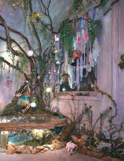 voiceofnature: Faerie Haven by Devajoy Gouss and Julie Jumper