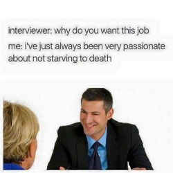 being honest and still not getting the job :/