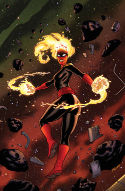 joequinones:  Captain Marvel no. 15 — INFINITY Above is my