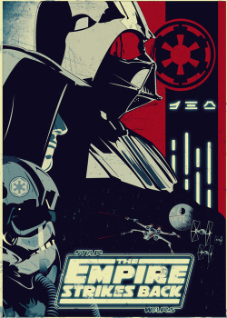 siljoe:  star wars galactic empire posters coll.01 