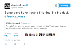 jessicajones:  themarvelupdate:  This guy got dragged like he’s