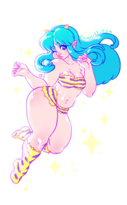 gunkiss:Lamu from Rumiko Takahashi’s Urusei Yatsura<3