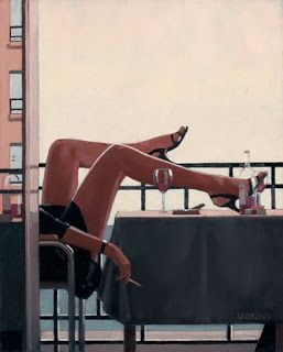 donnadiportopim:  JACK VETTRIANO ‘The Last Meeting’   “Traz