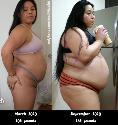 fmcc1:  @mochiibabiifeedii ‘s legendary six month weight gain! Watch