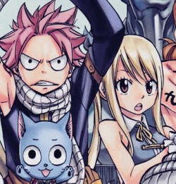 nalu-is-canon:       ★ Orginal nalu art part II- Hiro Mashima