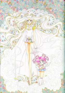 dangerousperfectionparadise:  Sailor Cosmos & Sailor Chibi