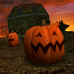sonichedgeblog:  Scenery: Laughing pumpkins from Pumpkin Hill