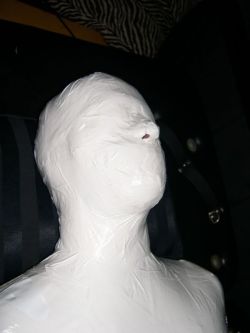 chillgguy:  Great mummification scene - white tape over vet wrap