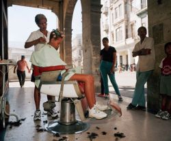 manufactoriel:   At the hair dressers, Havana, Cuba (2000) by