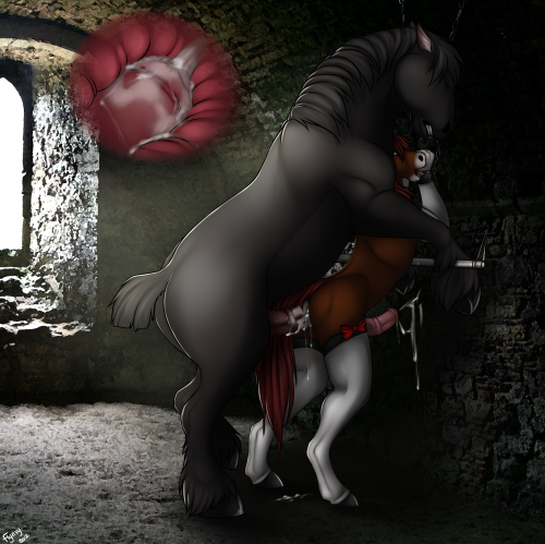 furryhorseheaven322:  equineyiff:  Artist: Flynx-Flink  Omg that’s sexy