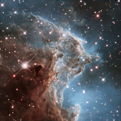 just–space:  The Monkey-Head Nebula take from Hubble on