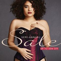 hipsandcurves:  Semi-annual #sale going on now!  Up to 60% off!