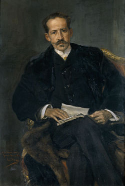 José Villegas Cordero - Portrait of Jacinto Octavio Picón -