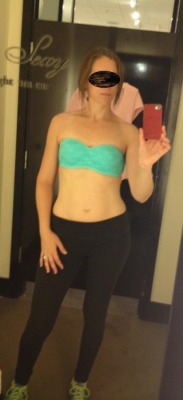 throwback thursday to an older dressing room selfie!  you like