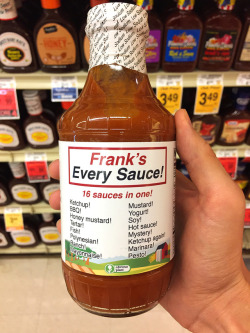 obviousplant:Frank’s Every Sauce