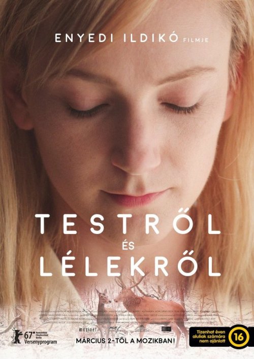 Mi nagyon szerettük és szeretjük, Enyedi Ildikó filmje indul az Oscarért!!Hajrá!!! :) Testről és lélekről