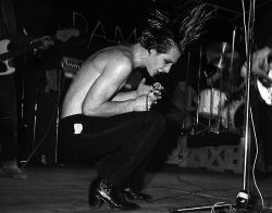 vaticanrust:  Dave Vanian performing with The Damned in France,