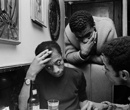 twixnmix:  James Baldwin at Junior’s Bar and Lounge on 52nd