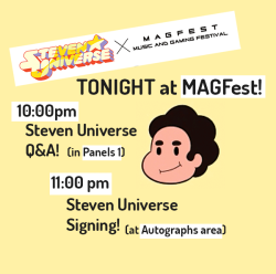 for everyone at MagFest13, don’t miss our panel tonight!!!