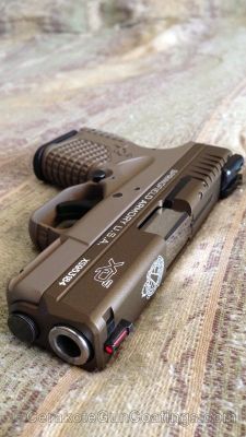 weaponslover:  Two tone Springfield XD-S - H-265 Flat Dark Earth