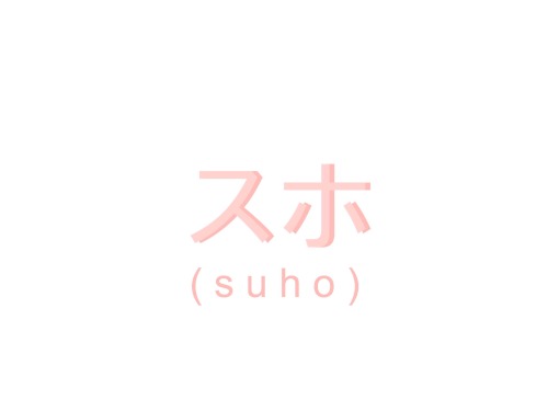 exoluxionn:    â€” 1/12 of exo x japanese names 