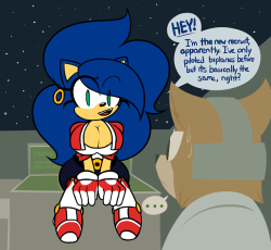 sonicboobs: “Personally, I prefer the land…” Patreon request