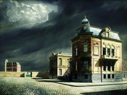 fleurdulys:  A View of the Town - Carel Willink 1934 