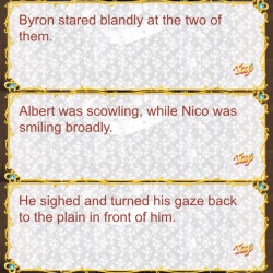 Byron, Albert and Nico in a nutshell.