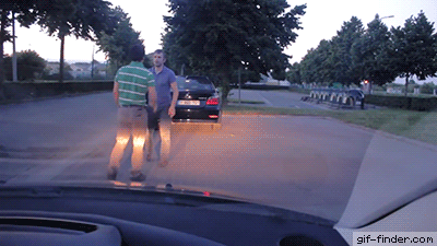 giffindersite:  How to Deal with Road Rage. Via https://gif-finder.com/