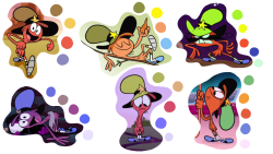 wanderin-over-yonder:  Wander palettes for all your fanart reference