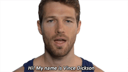 Vince Dickson High school must have been…interesting,