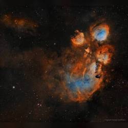 NGC 6334: The Cat’s Paw Nebula #nasa #apod #ngc6334 #catspawnebula