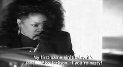 vampireweakend-blog:  Janet Jackson - Nasty (1986) | Panic!