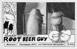   Root Beer Guy promo by storyboard artist Graham Falk from