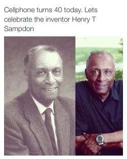scienceyoucanlove:  Henry T. Sampson remembers a career day at