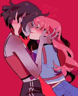 casanovakevin: bubbline….i love marceline with short hair patreon